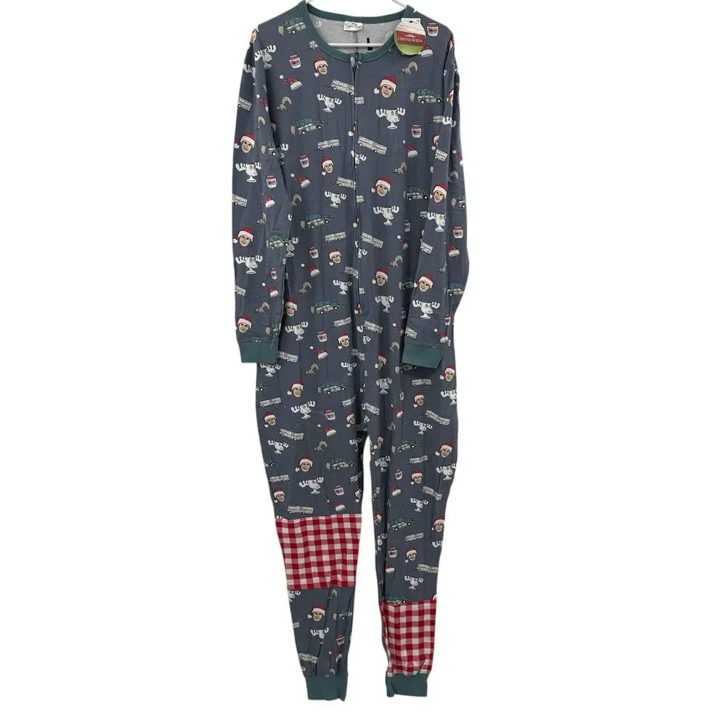 UNISEX COTTON ON NATIONAL LAMPOONS CHRISTMAS VACATION JUMPER‎ ONE PIECE PAJAMA L